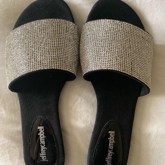 Jeffrey Campbell - SPARQUE - BLACK SUEDE SILVER - Picture 3 of 5